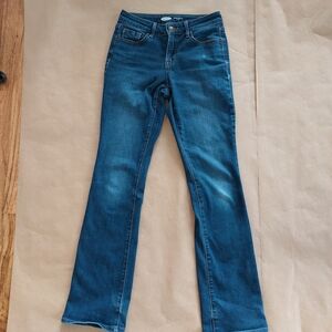 Classic Old Navy Women's Flare Bootcut Jeans Dark Blue 00